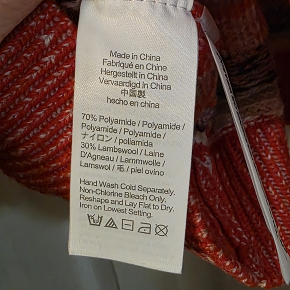 J. Crew Fair Isle Cropped Crewneck Sweater in Bright Cerise Peony - Picture 5 of 5